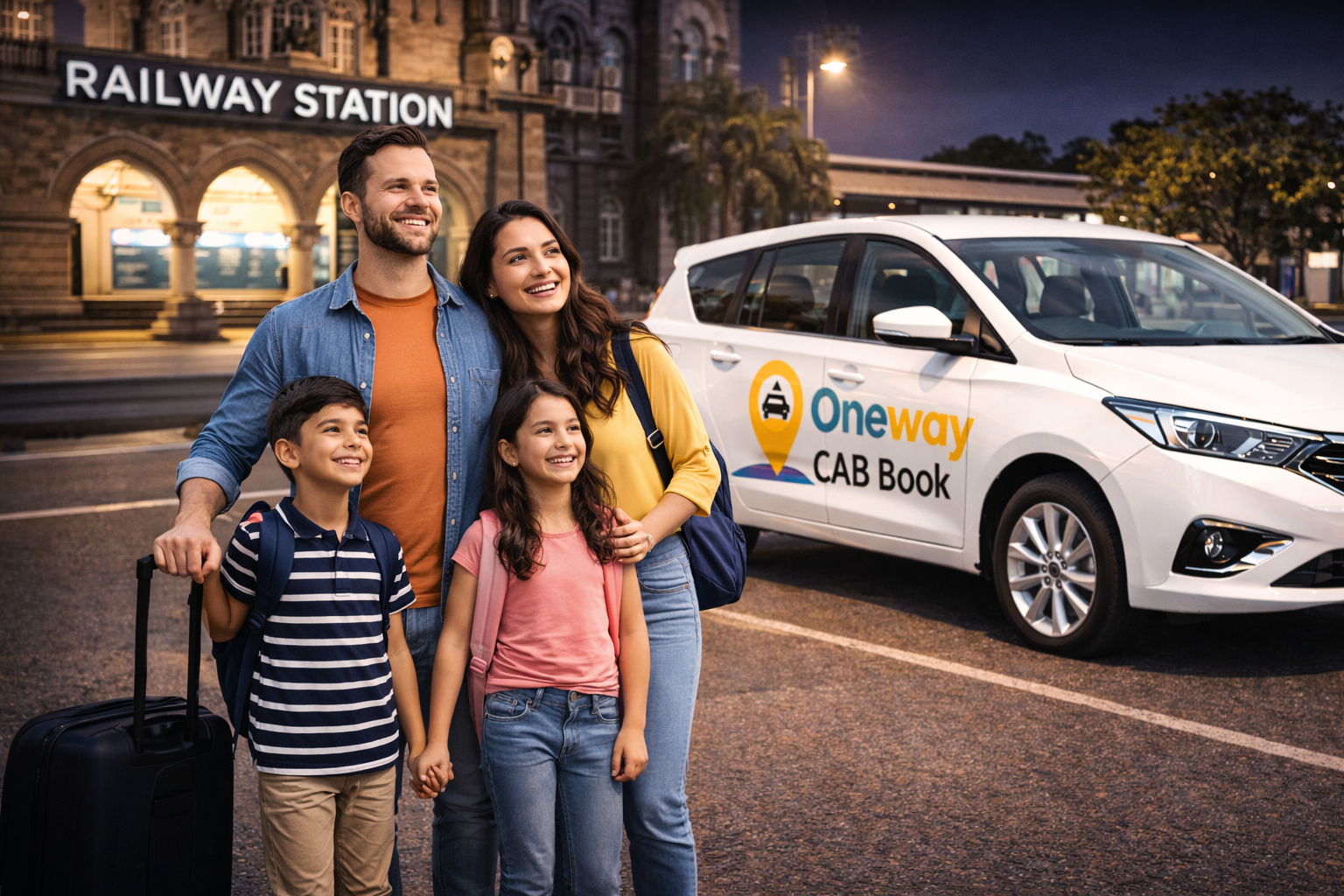 Innova Crysta cab Gujarat family group